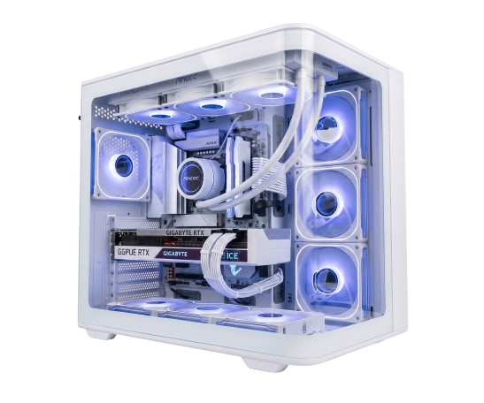 מחשב גיימינג ELITE 600 850W X870M ELITE 9800X3D 32GB 1TB 5070 ICE