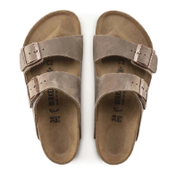 BIRKENSTOCK ARIZONA TABACCO BROWN כפכפי יוניסקס בירקנשטוק אריזונה