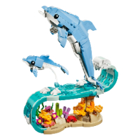 לגו קריאטור - חיות ים דולפנים יפים - LEGO 31385
