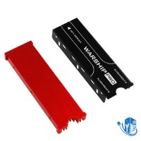 גוף קירור מאלומיניום Heatsink Cooling Metal Sheet For M.2 NGFF 2280 PCI-E NVME SSD Support PS5