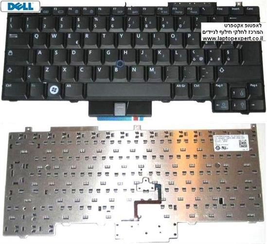 מקלדת למחשב נייד דל לטיטיוד כולל עברית / אנגלית Dell Lattitude E4300 Laptop Keyboard C441C 0C441C