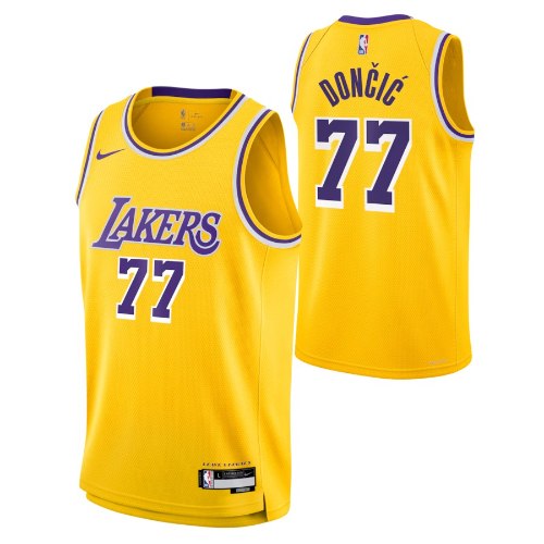 גופיית משחק NBA לוס אנג'לס לייקרס - מהדורת אייקון - לוקה דונצ'יץ