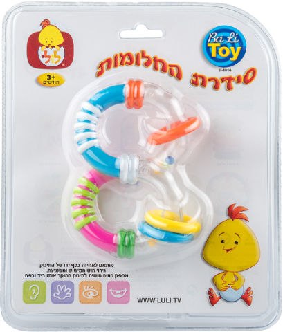 נשכן/רעשן לולי שמיניה לפעוטות