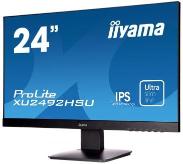 מסך מחשב IIYAMA 23.8" PROLITE FHD IPS 5MS DVI HDMI DP SPEAKERS