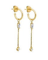 Atlanta Earrings Gold