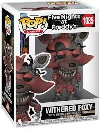 פופ - בובת פופ  פייב נייט אט פרדי פוקסי כחוש - Five Nights at Freddy's Withered Foxy #1085