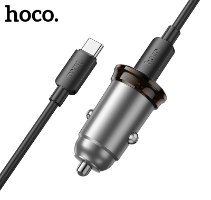 מטען רכב מהיר במיוחד עם כבל  HOCO NZ16A 43W C TO C