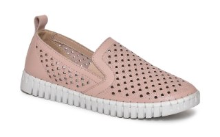 נעלי מוקסין נוחות לנשים מעור דגם - G1932