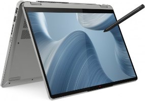 מחשב נייד 16" עם מסך מגע Lenovo IdeaPad Flex 5-16IAU7 8GB/512GB - צבע Cloud Grey