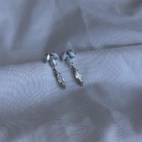 עגילי לידור פנינה| עגילי סברובסקי נופלים