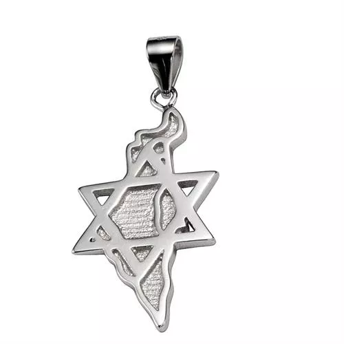 תליון ארץ ישראל בשילוב מגן דוד