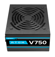 ספק כוח ANTEC ATOM V750 Active PFC 120MM silent fan non-modular