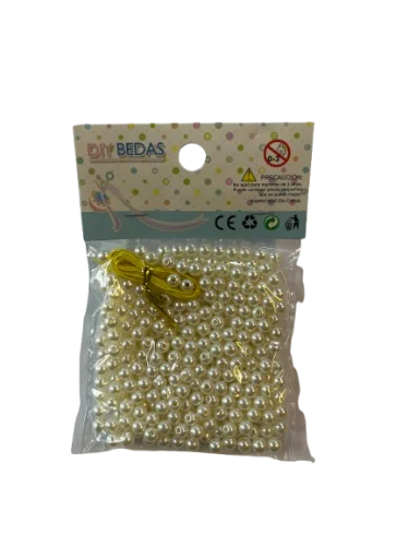 חרוזי פנינה גודל 5 30 גרם