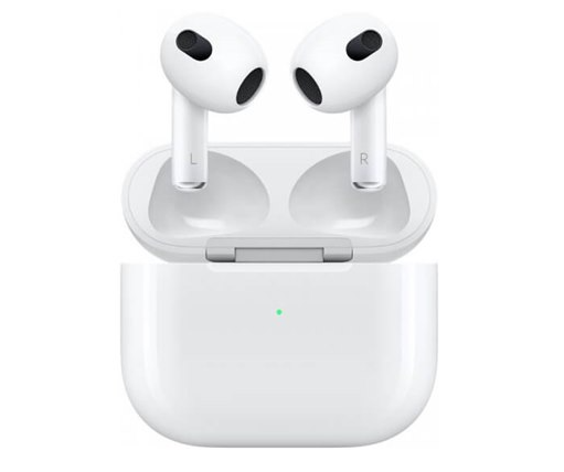 אוזניות Apple AirPods 3 with Lightning Charging Case MPNY3ZM/A True Wireless אפל