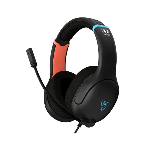 אוזניות קשת לגיימינג Turtle Beach Airlite Fit בחיבור חוטי ל־Nintendo Switch 2 בצבע שחור פחם