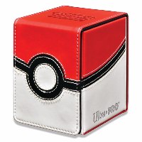 מארז אחסון פוקבול פוקימון אדום UltraPro Alcove Flip  Deck Box Pokemon Poke Ball