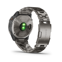 שעון דופק Garmin fenix 6X Pro Solar Edition Titanium With Vented Titanium Bracelet