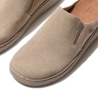 כפכפי זמש פיטפלופ צבע אבן GEN-FF Suede Mules FITFLOP