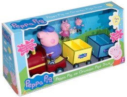 ברכבת של סבא peppa pig