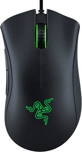 עכבר גיימינג Razer DeathAdder Essential חוטי, 6,400 DPI, 5 כפתורים ניתנים לתכנות