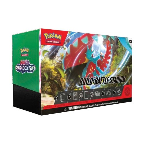 קלפי פוקימון מארז Pokémon TCG: Scarlet & Violet - Paradox Rift Build & Battle Stadium Box
