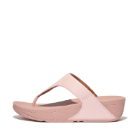 FIT FLOP LULU TOEPOST PINK SALT כפכפי פיט פלופ ורוד בהיר