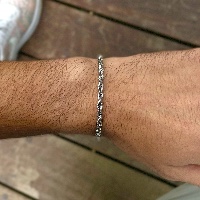 Gino bracelet Silver 4mm