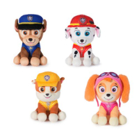 מפרץ ההרפתקאות- בובת בד 30 ס''מ  מגוון דוגמאות - PAW PATROLL PEHME