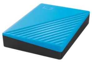 דיסק קשיח נייד ווסטרן דיגיטל דגם Western Digital WDBR9S0060BBL My Passport 6TB כחול