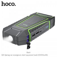 בוסטר לרכב + סוללת גיבוי + פנס HOCO QS1 10,000mAh