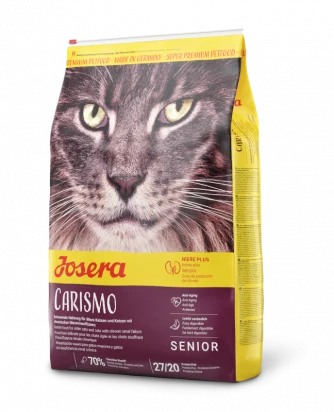 ג'וסרה Josera Carismo - קריסמו מזון לחתול מבוגר / בעיית כליות - 10 ק"ג