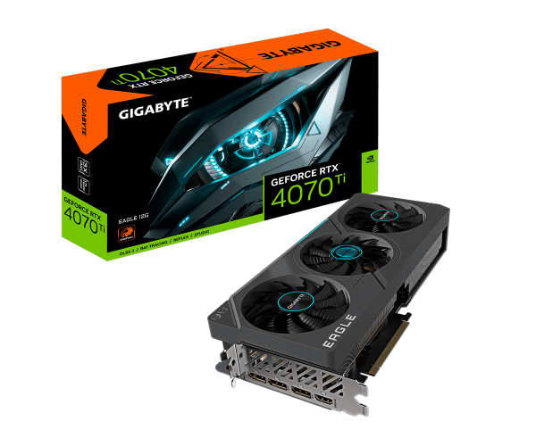 כרטיס מסך - Gigabyte RTX 4070 Ti EAGLE 12GB PCIE 4.0