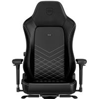 כיסא גיימינג ומנהלים Noblechairs HERO שחור/לבן פלטינום