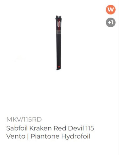 Carbon Mast Vento MKV/115RD