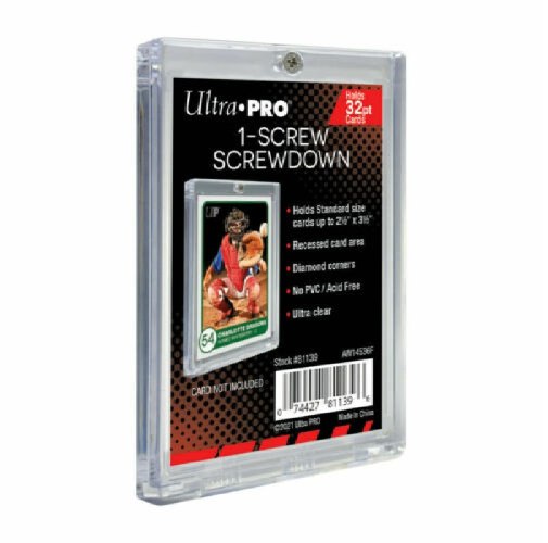 אולטרה פרו קופסאת הגנה אקרילית Ultra Pro Acrylic Card Case Screw