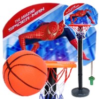 ספיידרמן - עמוד כדורסל פלסטיק 125 ס''מ - Spiderman basketball