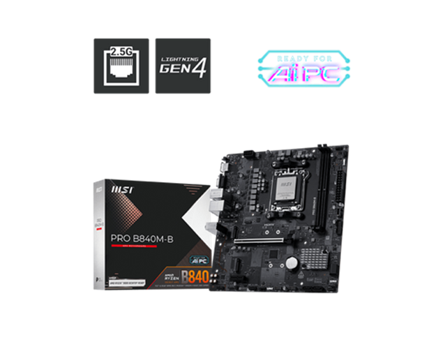לוח אם PRO B840M-B MSI