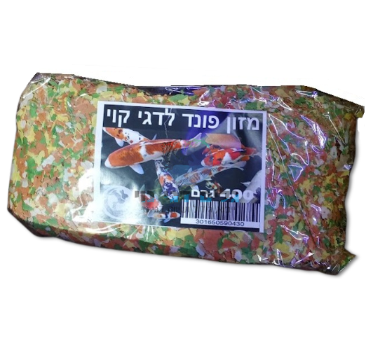 מזון עלים לדגי קוי 400 גרם
