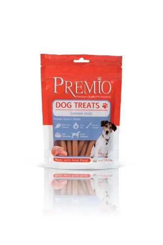 חטיפים לכלבים פרמיו מקלות סלמון 100 גרם - PREMIO TREATS SALMON STICK 100G