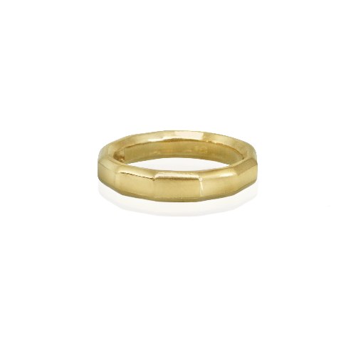 טבעת נישואין בעיצוב משושה 4.6 מ"מ