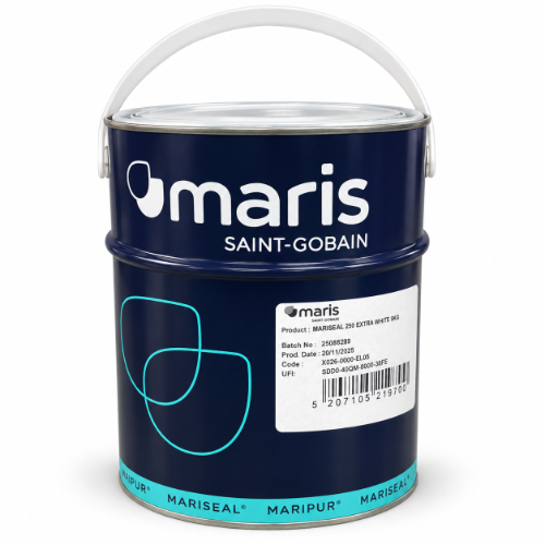 חומר איטום פוליאוריתני לבן ⁦Maris MARISEAL 250 EXTRA WHITE⁩ – ⁦5⁩ ק״ג