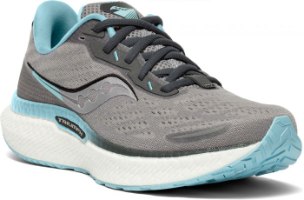 SAUCONY | סאקוני - SAUCONY TRIUMPH 19 WIDE סאקוני טריומף צבע אפור תכלת | נשים