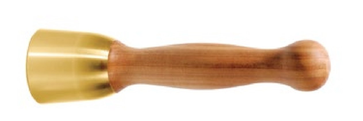 פטיש עץ עם ראש פליז  ( מקבת ) pfeil