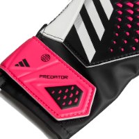 אדידס - כפפות שוער לילדים שחור ורוד לבן - Adidas PREDATOR
