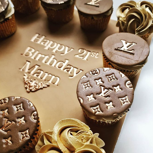 Louis Vuitton cupcakes to fulfill - The Dessert Studio