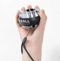 Gyro Ball לחיזוק שרירי הידיים | כדור כוח לאימון עם תאורה אוטומטית