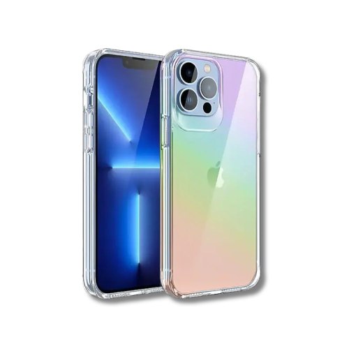 כיסוי שקוף מעוצב Nanox Clear RGB ל-iPhone 13 Pro Max