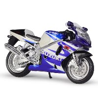 דגם אופנוע בורגו Bburago Suzuki GSX-R750 1:18