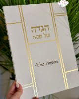 הגדה לפסח כריכה קשיחה זהב/כסוף