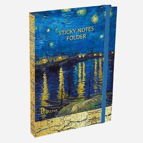 תיקיית פתקיות דביקות מהודרת וינסנט ואן גוך Van Gogh